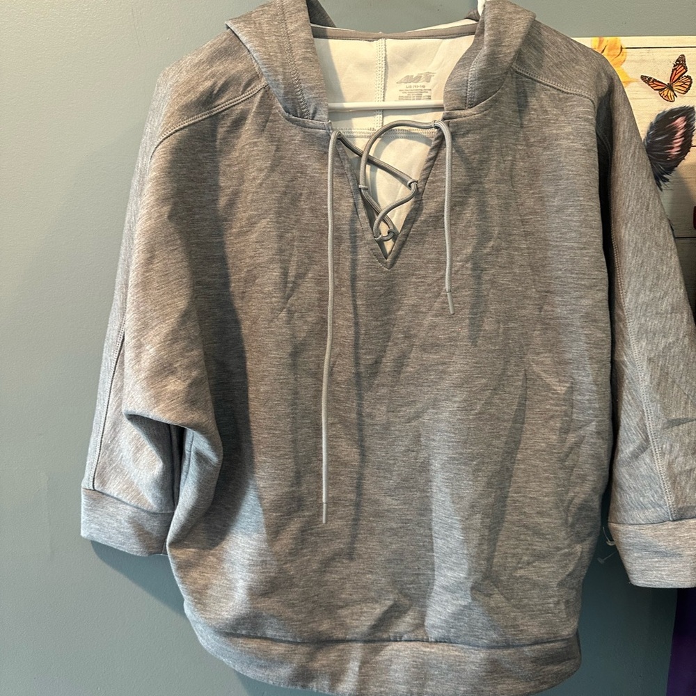 Avia Gray V-Neck Women's Sweater